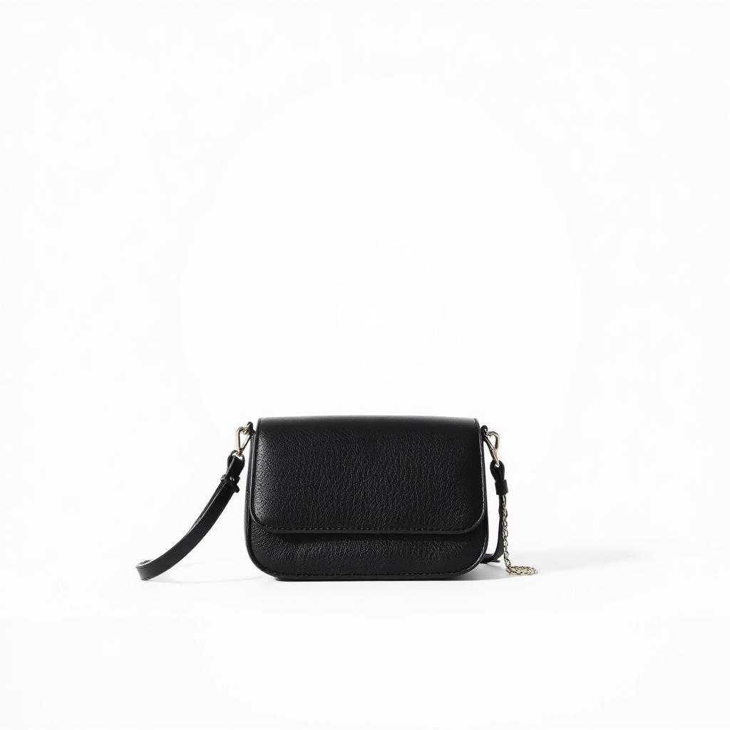 Mini Crossbody Bag — Black